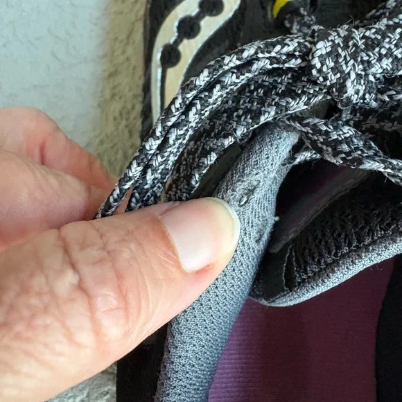 Saucony Excursion TR15 Trail Running Black And Purple Athletic Shoe Women SIZE 8 - Picture 5 of 8